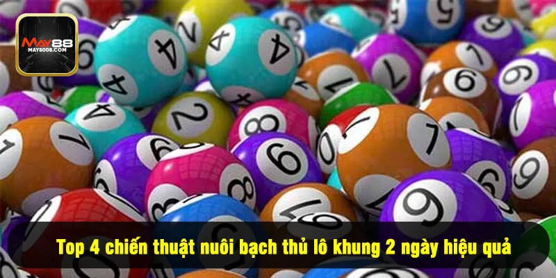 Top 4 chiến thuật nuôi bạch thủ lô khung 2 ngày hiệu quả